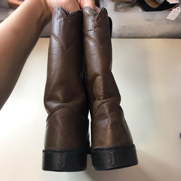 Justin Brown Boots Size 6.5 - Picture 4 of 4